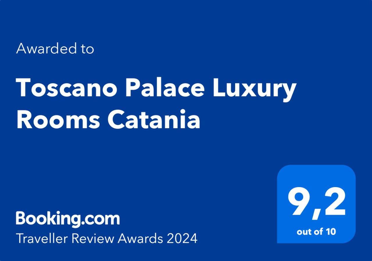Toscano Palace Luxury Rooms Катания Экстерьер фото